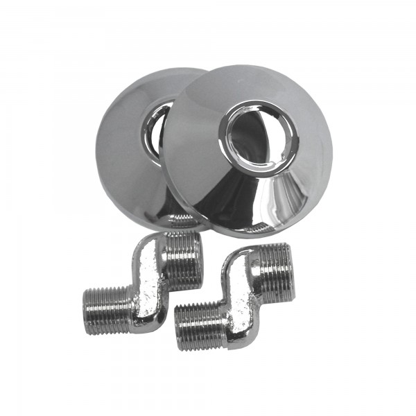 Excentricas griferia crom. 1/2-3/4  2cm.