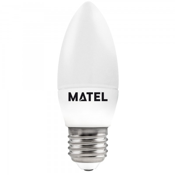 Bomb.led vela e27  7w.calida