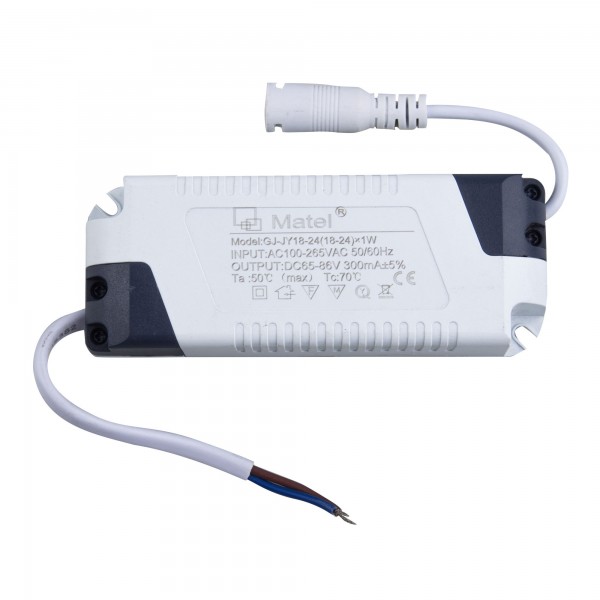 Driver downlight led 15w.