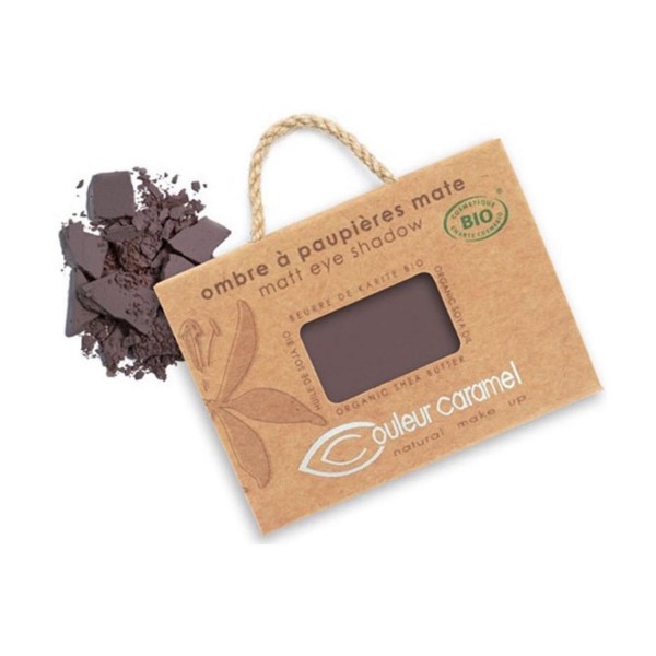 Couleur caramel maquillaje sombra de ojos 081 brun intense mat 1un