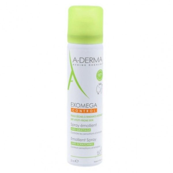A-Derma Exomega Control Spray Emoliente Antirrascado 200 ml