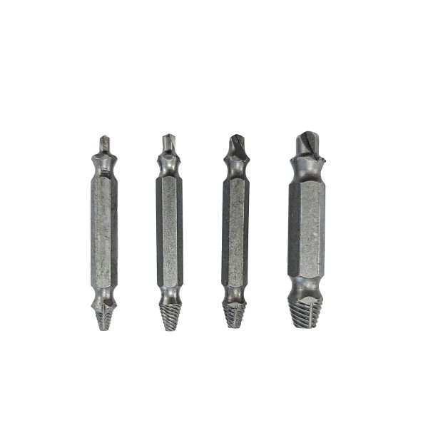 Extractor tornillos p/atornillador 4pcs