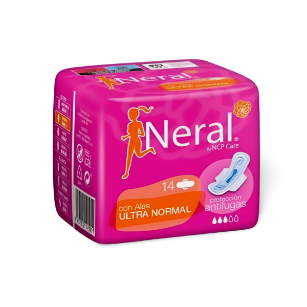 Neral compresas Ultra Normal con alas 14 uds