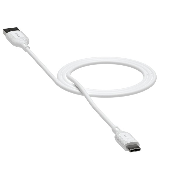 Zagg mophie essentials white / cable usb-a (m) a usb-c (m) 2m