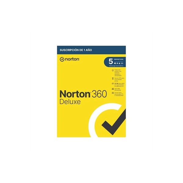 Norton 360 deluxe 50gb es 1l/1a esd