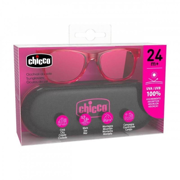 Chicco Gafas de Sol Rosa Trasparente 24m