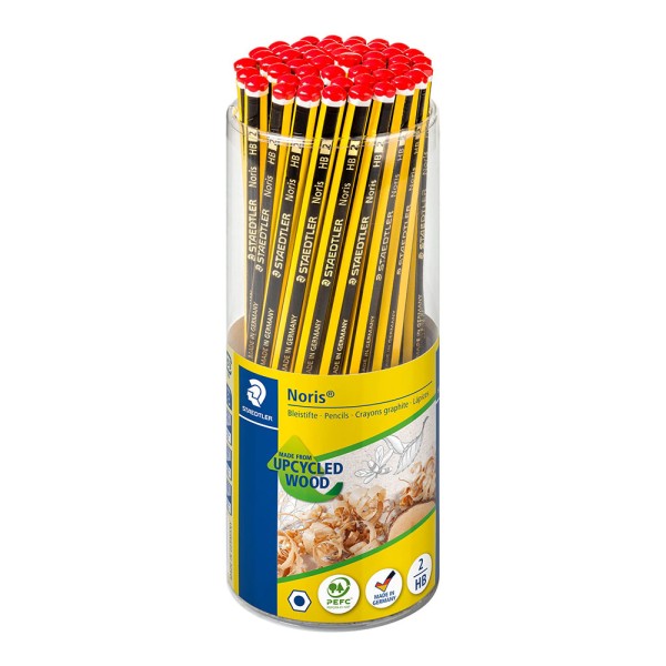 Lápiz de grafito 120 hb, bote 50 uds