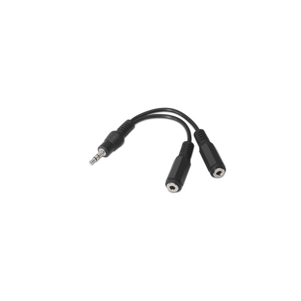Nanocable cable audio estéreo 2jack 3.5h jack 3.5m