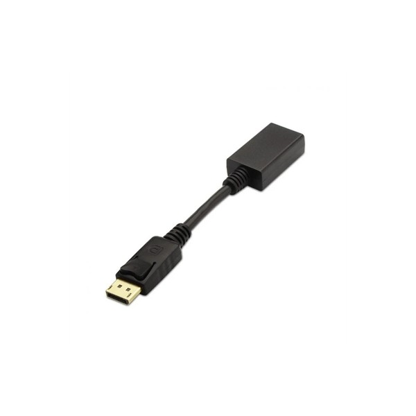 Aisens conversor displayport/m-hdmi a/h negro 15cm