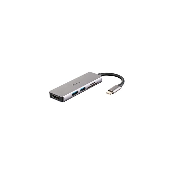 D-link dub-m530 hub hdmi/2usb 3.0/usb-c/sd/microsd
