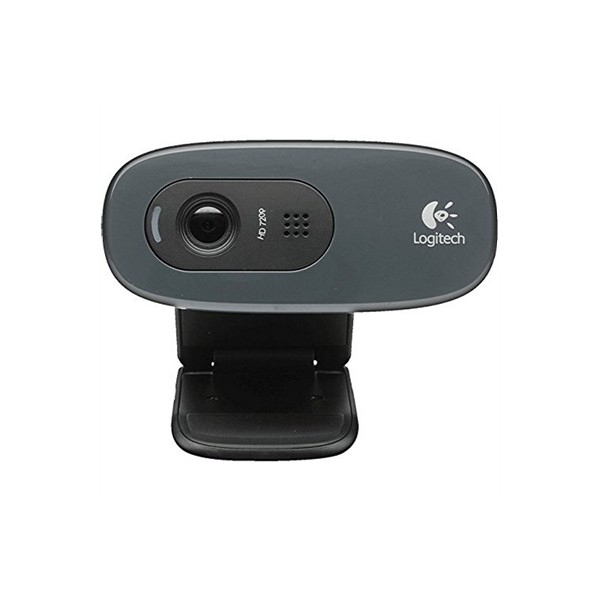 Logitech c270 webcam hd 720p 3mpx usb negra