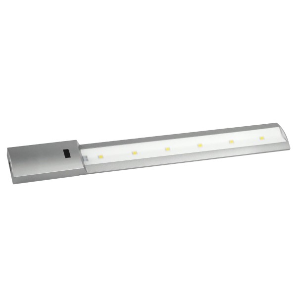 Regleta led plata c/sens.44x5,5cm.  7w.f