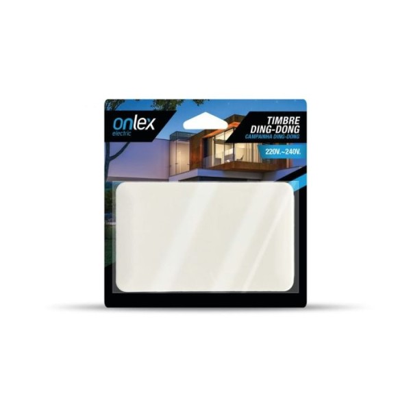 Timbre ding-dong 230v.120x70x38mm.