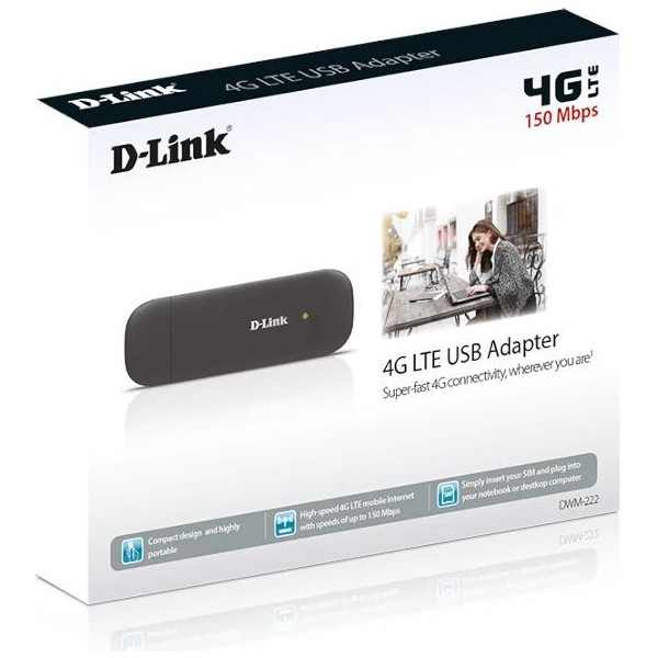 D-link dwm-222w/r adaptador wifi6 usb 4g