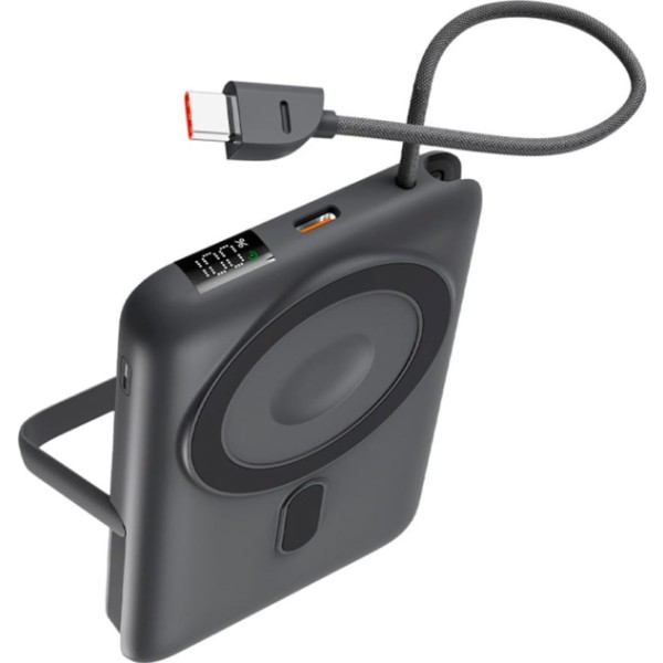 Ksix bpb10pd22intsg gris / powerbank 10.000 mah / compatible carga magnética apple® y applewatch®