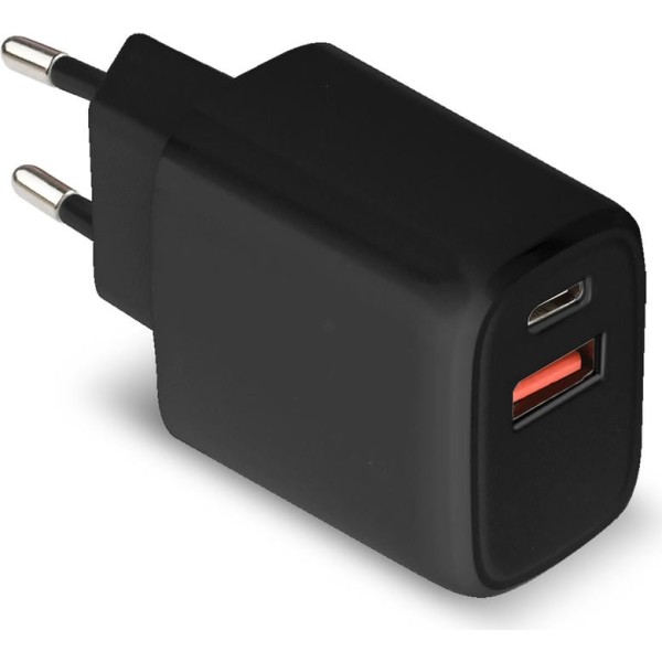 Cargador tipo-c+usb doble 20w.ng.