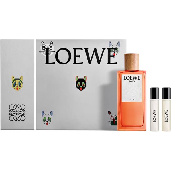 Loewe solo ella eau de parfum 100ml vaporizador + solo ella elixir 10ml