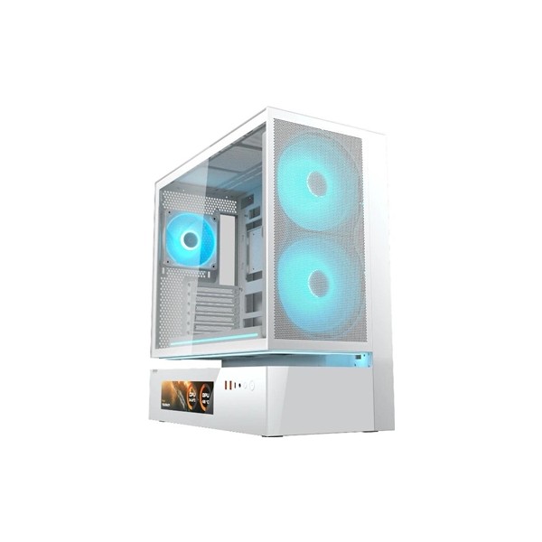 Cougar caja semitorre cfv235 mesh vision white