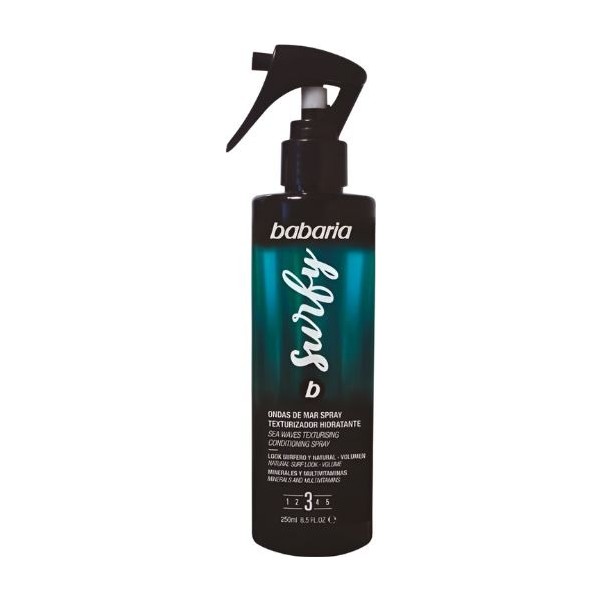 Babaria b surby spray ondas de mar 250ml vaporizador