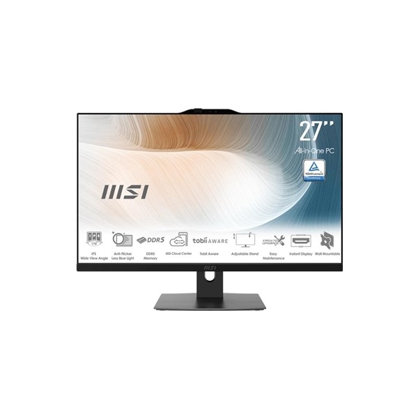 Msi am272p-893es c5-120u 16gb 512 w11p 27" negro