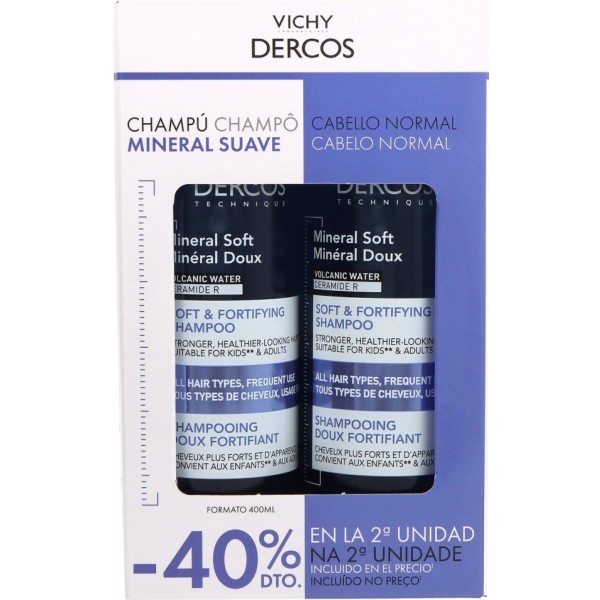Vichy Dercos Champú Mineral Suave Cabello Normal
