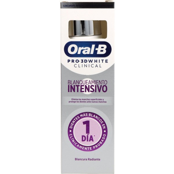 Oral-B 3d White Clinical Pasta Dental Blanqueamiento Intensivo 75 ml
