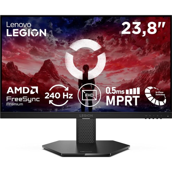 Lenovo legion 24-10 negro / monitor 23.8" 240hz full hd
